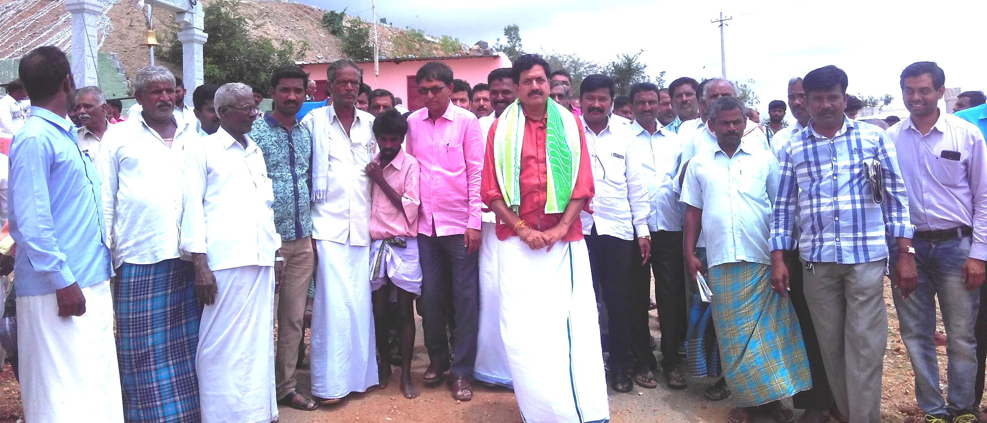 ಶಾಸಕ ದತ್ತ ಅವರಿಂದ 1 ಸಾವಿರ ಕಿ.ಮೀ. ಪಾದಯಾತ್ರೆಗೆ ಚಾಲನೆ